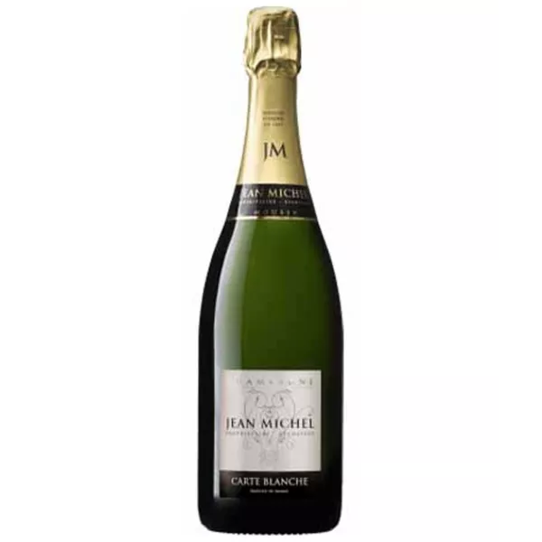 Bouteille de JEAN MICHEL Carte Blanche Brut - Champagne d'élégance et de raffinement