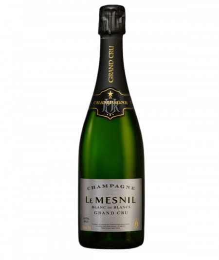 Champagne Le MESNIL Extra-Brut Blanc De Blancs Grand Cru - Pureté absolue en bouteille