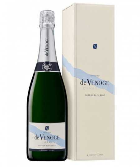 Bouteille de Champagne DE VENOGE Cordon Bleu Brut