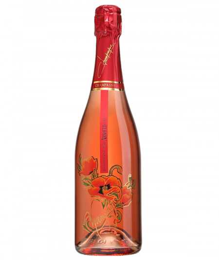 Champagne Fleur de Rosé Grand Cru Michel Arnould - Une cuvée raffinée aux arômes délicats à savourer.