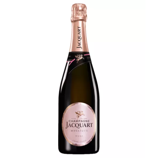 Bouteille de Champagne JACQUART Brut Rosé Mosaïque