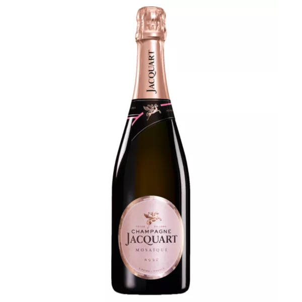 Bouteille de Champagne JACQUART Brut Rosé Mosaïque