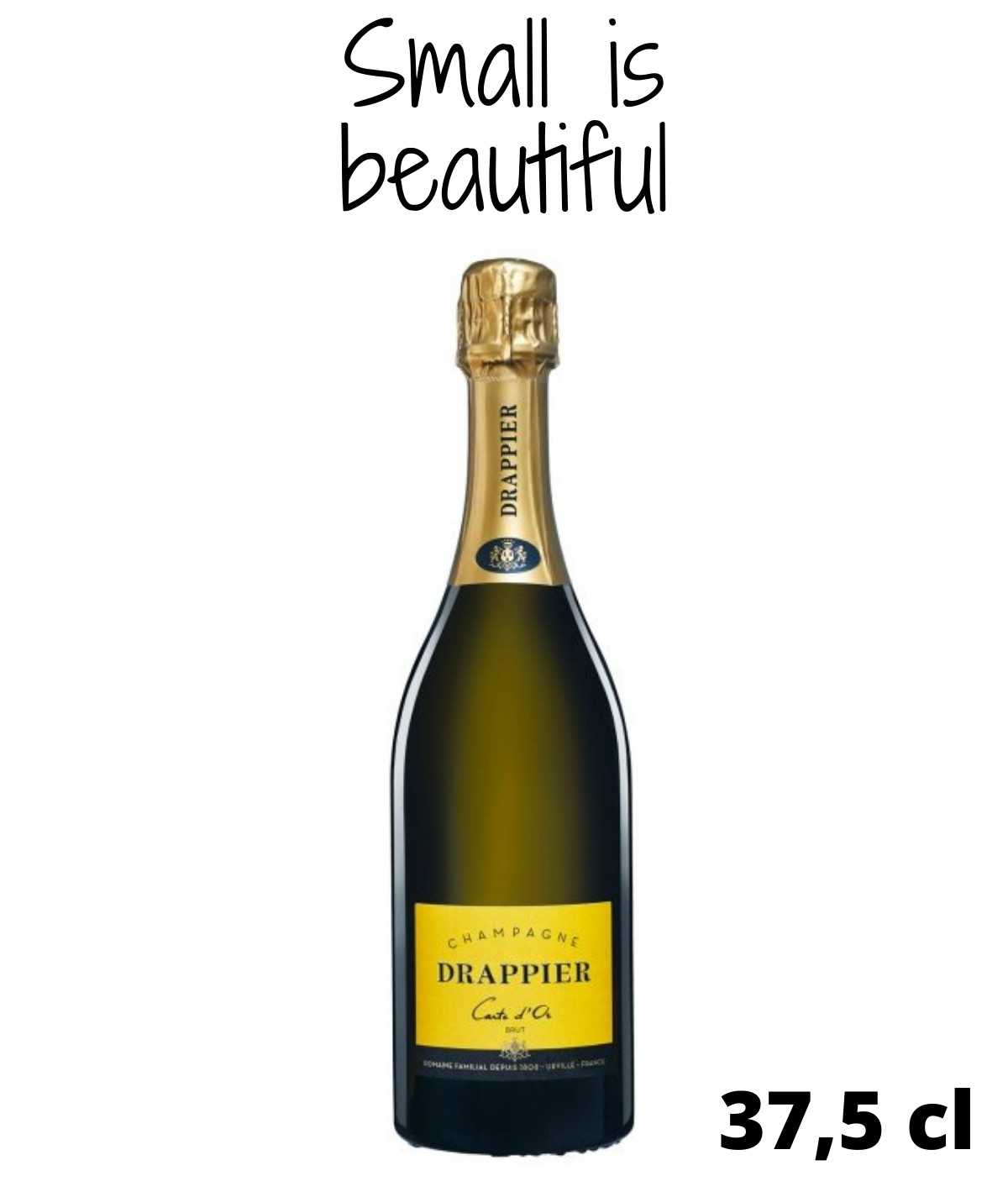 Demi Bouteille Champagne  DRAPPIER Carte d'Or