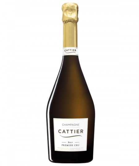 bouteille de Champagne CATTIER Brut Premier Cru, symbole d'élégance et de raffinement.
