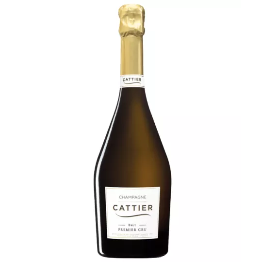 bouteille de Champagne CATTIER Brut Premier Cru, symbole d'élégance et de raffinement.