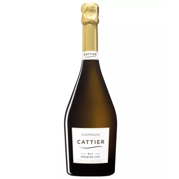 bouteille de Champagne CATTIER Brut Premier Cru, symbole d'élégance et de raffinement.