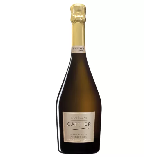 Champagne Cattier Brut Nature Premier Cru - Élégance pure et saveurs exquises
