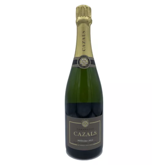 CAZALS Millésime 2012 Blanc de Blancs Grand Cru