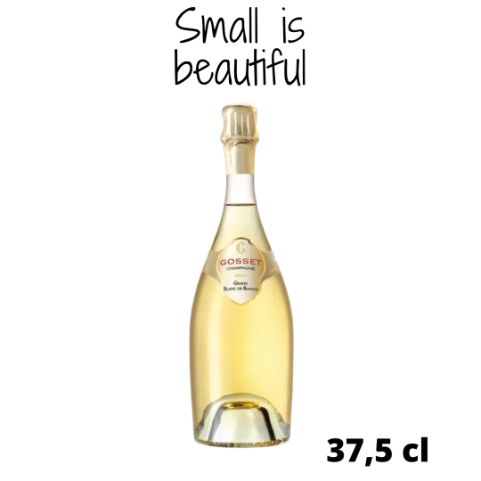 Demi Bouteille de Champagne GOSSET Grand Blanc De Blancs Brut