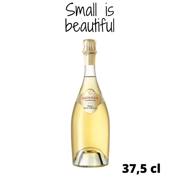 Demi Bouteille de Champagne GOSSET Grand Blanc De Blancs Brut