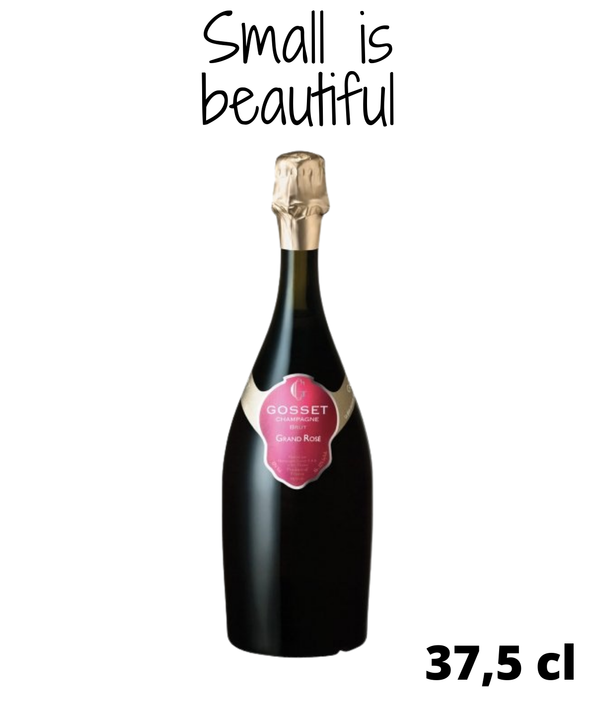 Demi Bouteille de Champagne GOSSET Grand Rosé Brut
