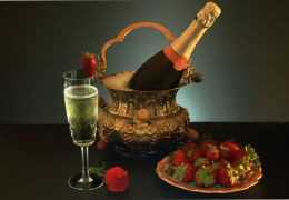 Pourquoi champagne et fraises ?